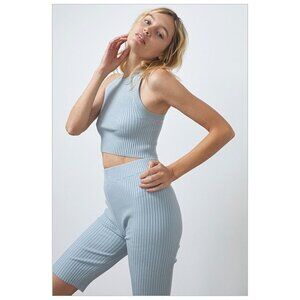 Lunya Rib Crop Tank